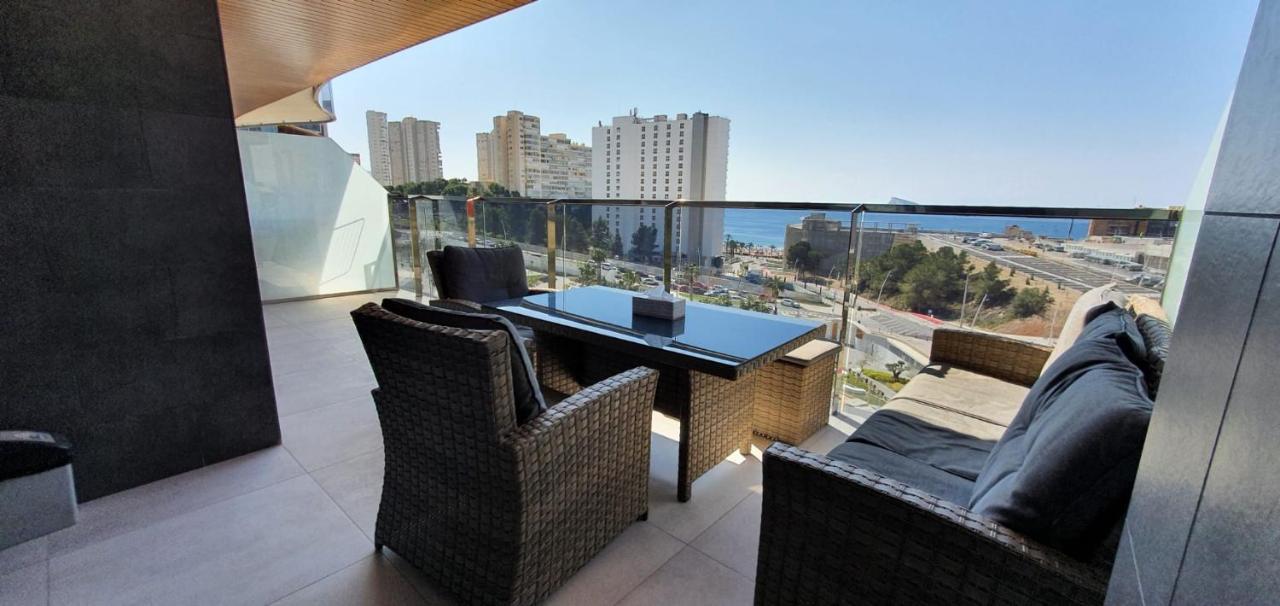 Sunny Morning Of Costa Blanca - Sunset Waves Benidorm Apartman Kültér fotó